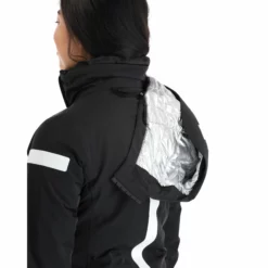 CMP, 32W0246 Ski-jas Dames Zwart -XUEFENG EXTREME OUTFIT cmp 32w0246 aa jas gevoerd dames zwart 22cmpxx145v1 BI 12