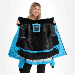 CMP, 32W0266 Ski-jas Dames Turquioise Blauw -XUEFENG EXTREME OUTFIT cmp 32w0266 aa jas gevoerd dames turquioise blauw 22cmpxx146v3 BI 06
