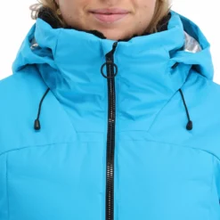 CMP, 32W0266 Ski-jas Dames Turquioise Blauw -XUEFENG EXTREME OUTFIT cmp 32w0266 aa jas gevoerd dames turquioise blauw 22cmpxx146v3 BI 07