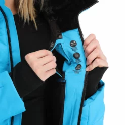 CMP, 32W0266 Ski-jas Dames Turquioise Blauw -XUEFENG EXTREME OUTFIT cmp 32w0266 aa jas gevoerd dames turquioise blauw 22cmpxx146v3 BI 11