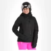 CMP, 32W0266 Ski-jas Dames Zwart -XUEFENG EXTREME OUTFIT cmp 32w0266 aa jas gevoerd dames zwart 22cmpxx146v2 BI 02