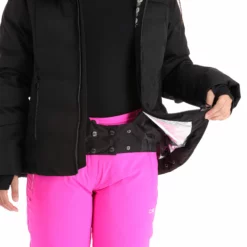 CMP, 32W0266 Ski-jas Dames Zwart -XUEFENG EXTREME OUTFIT cmp 32w0266 aa jas gevoerd dames zwart 22cmpxx146v2 BI 07