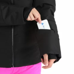 CMP, 32W0266 Ski-jas Dames Zwart -XUEFENG EXTREME OUTFIT cmp 32w0266 aa jas gevoerd dames zwart 22cmpxx146v2 BI 08