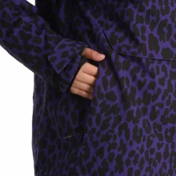 ColourWear, Cake 2.0 Jackorak Ski-jas Dames Leopard Print Paars -XUEFENG EXTREME OUTFIT colourwear cake 2 0 jackorak aa jas gevoerd dames leopard print 22colou109v3 BI 13