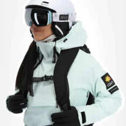 ColourWear, Cake 2.0 Jackorak Ski-jas Dames Light Turquoise Blauw -XUEFENG EXTREME OUTFIT colourwear cake 2 0 jackorak aa jas gevoerd dames light turquoise 22colou109v1 BI 05