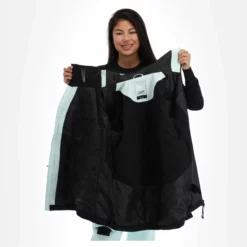 ColourWear, Cake 2.0 Jackorak Ski-jas Dames Light Turquoise Blauw -XUEFENG EXTREME OUTFIT colourwear cake 2 0 jackorak aa jas gevoerd dames light turquoise 22colou109v1 BI 06
