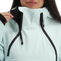 ColourWear, Cake 2.0 Jackorak Ski-jas Dames Light Turquoise Blauw -XUEFENG EXTREME OUTFIT colourwear cake 2 0 jackorak aa jas gevoerd dames light turquoise 22colou109v1 BI 08