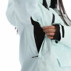 ColourWear, Cake 2.0 Jackorak Ski-jas Dames Light Turquoise Blauw -XUEFENG EXTREME OUTFIT colourwear cake 2 0 jackorak aa jas gevoerd dames light turquoise 22colou109v1 BI 10