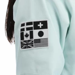 ColourWear, Cake 2.0 Jackorak Ski-jas Dames Light Turquoise Blauw -XUEFENG EXTREME OUTFIT colourwear cake 2 0 jackorak aa jas gevoerd dames light turquoise 22colou109v1 BI 15