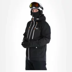 ColourWear, Falk Jacket Ski-jas Heren Antracithe Grijs -XUEFENG EXTREME OUTFIT colourwear falk jacket aa jas gevoerd heren antracithe grijs 22colou101v3 BI 04