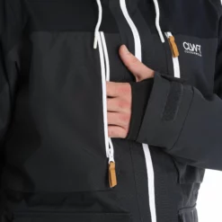 ColourWear, Falk Jacket Ski-jas Heren Antracithe Grijs -XUEFENG EXTREME OUTFIT colourwear falk jacket aa jas gevoerd heren antracithe grijs 22colou101v3 BI 12