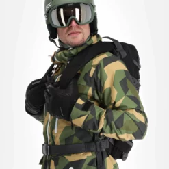ColourWear, Falk Jacket Ski-jas Heren Camo Olive Groen -XUEFENG EXTREME OUTFIT colourwear falk jacket aa jas gevoerd heren camo olive groen 22colou101v4 BI 05