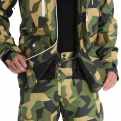 ColourWear, Falk Jacket Ski-jas Heren Camo Olive Groen -XUEFENG EXTREME OUTFIT colourwear falk jacket aa jas gevoerd heren camo olive groen 22colou101v4 BI 09