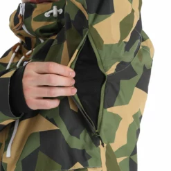 ColourWear, Falk Jacket Ski-jas Heren Camo Olive Groen -XUEFENG EXTREME OUTFIT colourwear falk jacket aa jas gevoerd heren camo olive groen 22colou101v4 BI 11