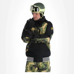 ColourWear, League Jkt Ski-jas Heren Camo Olive Groen -XUEFENG EXTREME OUTFIT colourwear league jkt af anorak heren camo olive groen 22colou102v3 BI 04