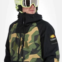 ColourWear, League Jkt Ski-jas Heren Camo Olive Groen -XUEFENG EXTREME OUTFIT colourwear league jkt af anorak heren camo olive groen 22colou102v3 BI 05