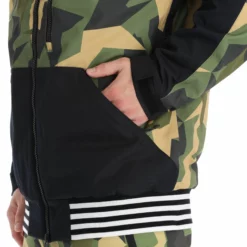 ColourWear, League Jkt Ski-jas Heren Camo Olive Groen -XUEFENG EXTREME OUTFIT colourwear league jkt af anorak heren camo olive groen 22colou102v3 BI 14