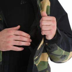 ColourWear, League Jkt Ski-jas Heren Camo Olive Groen -XUEFENG EXTREME OUTFIT colourwear league jkt af anorak heren camo olive groen 22colou102v3 BI 15