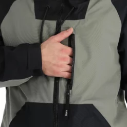 ColourWear, League Jkt Ski-jas Heren Grey Groen -XUEFENG EXTREME OUTFIT colourwear league jkt af anorak heren grey groen 22colou102v2 BI 13