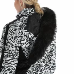 Dare 2b X Julien Macdonald, Mastery Ski-jas Dames Blurred Animal Print Wit -XUEFENG EXTREME OUTFIT dare 2b x julien macdonald mastery aa jas gevoerd dames blurred 22dare2162v3 BI 10