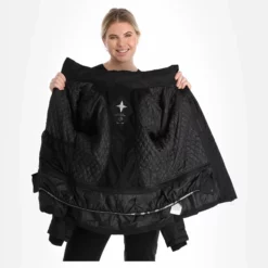 Dare 2b X Julien Macdonald, Mastery Ski-jas Dames Zwart -XUEFENG EXTREME OUTFIT dare 2b x julien macdonald mastery aa jas gevoerd dames zwart 22dare2162v2 BI 06