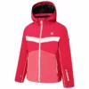 Dare2b, Belief II Ski-jas Kinderen Virtual Geranium Roze -XUEFENG EXTREME OUTFIT dare2b belief ii aa jas gevoerd kinderen virtual geranium roze 22dare2102v3 BI 02