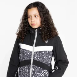 Dare2b, Belief II Ski-jas Kinderen Wit, Zwart -XUEFENG EXTREME OUTFIT dare2b belief ii aa jas gevoerd kinderen wit zwart 22dare2102v1 BI 11