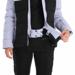 Dare2b, Crystallize Ski-jas Dames Cosmic Sky Grijs, Zwart -XUEFENG EXTREME OUTFIT dare2b crystallize aa jas gevoerd dames cosmic sky grijs zwart 22dare2160v2 BI 08