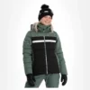 Dare2b, Crystallize Ski-jas Dames Duck Groen, Zwart -XUEFENG EXTREME OUTFIT dare2b crystallize aa jas gevoerd dames duck groen zwart 22dare2160v3 BI 02