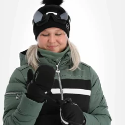 Dare2b, Crystallize Ski-jas Dames Duck Groen, Zwart -XUEFENG EXTREME OUTFIT dare2b crystallize aa jas gevoerd dames duck groen zwart 22dare2160v3 BI 06