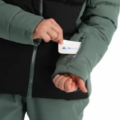 Dare2b, Crystallize Ski-jas Dames Duck Groen, Zwart -XUEFENG EXTREME OUTFIT dare2b crystallize aa jas gevoerd dames duck groen zwart 22dare2160v3 BI 07