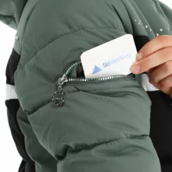 Dare2b, Crystallize Ski-jas Dames Duck Groen, Zwart -XUEFENG EXTREME OUTFIT dare2b crystallize aa jas gevoerd dames duck groen zwart 22dare2160v3 BI 08