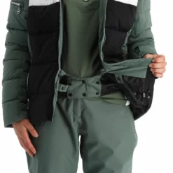 Dare2b, Crystallize Ski-jas Dames Duck Groen, Zwart -XUEFENG EXTREME OUTFIT dare2b crystallize aa jas gevoerd dames duck groen zwart 22dare2160v3 BI 09