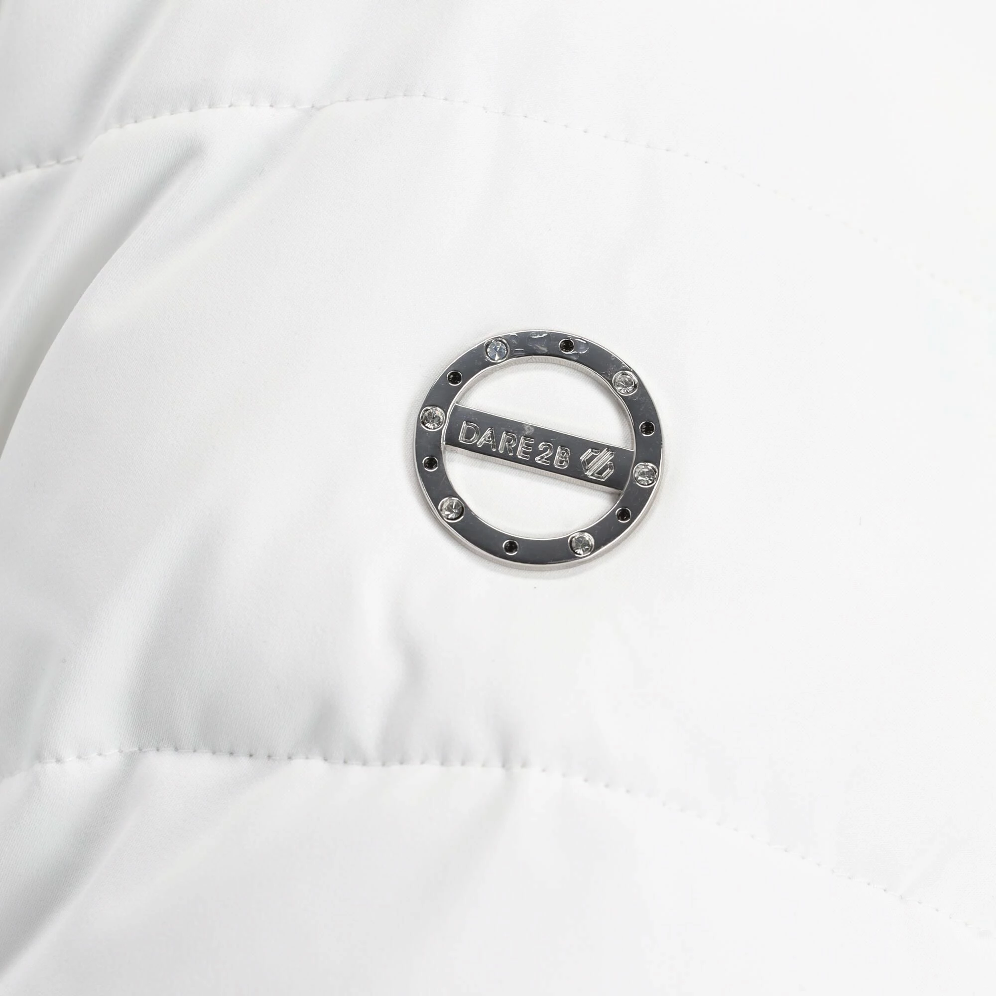 Dare2b, Crystallize Ski-jas Dames Wit, Zwart 13 Dare2b, Crystallize Ski-jas Dames Wit, Zwart - Afbeelding 11