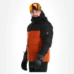 Dare2b, Denote II Ski-jas Heren Burnt Brick Bruin, Zwart -XUEFENG EXTREME OUTFIT dare2b denote ii aa jas gevoerd heren burnt brick bruin zwart 22dare2126v1 BI 04