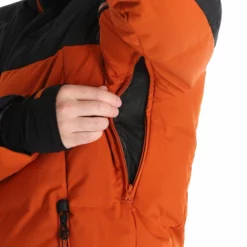 Dare2b, Denote II Ski-jas Heren Burnt Brick Bruin, Zwart -XUEFENG EXTREME OUTFIT dare2b denote ii aa jas gevoerd heren burnt brick bruin zwart 22dare2126v1 BI 10