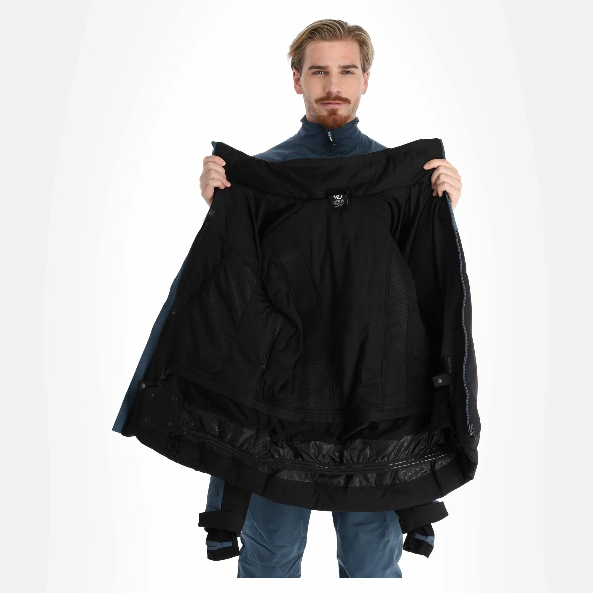 Dare2b, Denote II Ski-jas Heren Grijs, Zwart 7 Dare2b, Denote II Ski-jas Heren Grijs, Zwart - Afbeelding 5