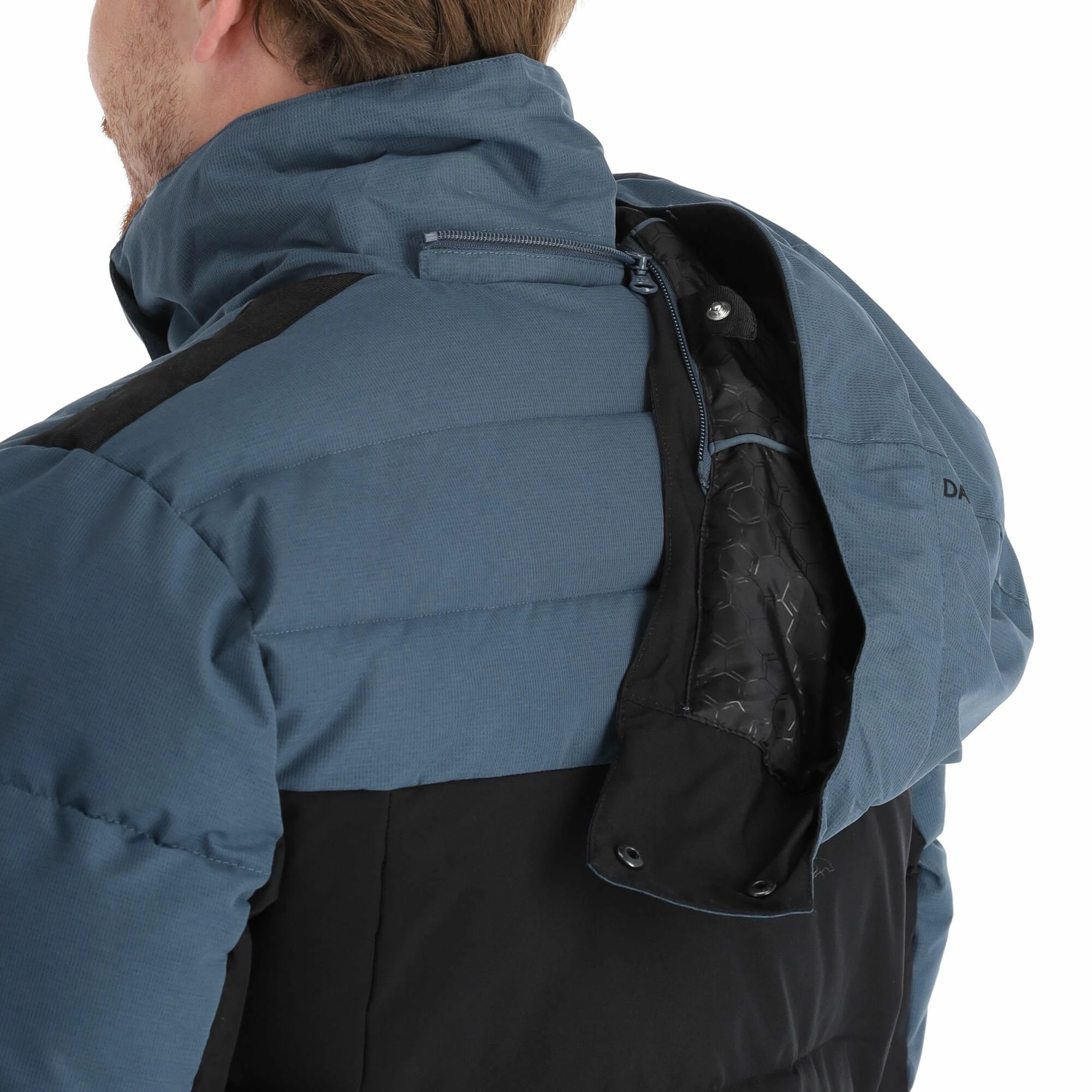 Dare2b, Denote II Ski-jas Heren Grijs, Zwart 12 Dare2b, Denote II Ski-jas Heren Grijs, Zwart - Afbeelding 10