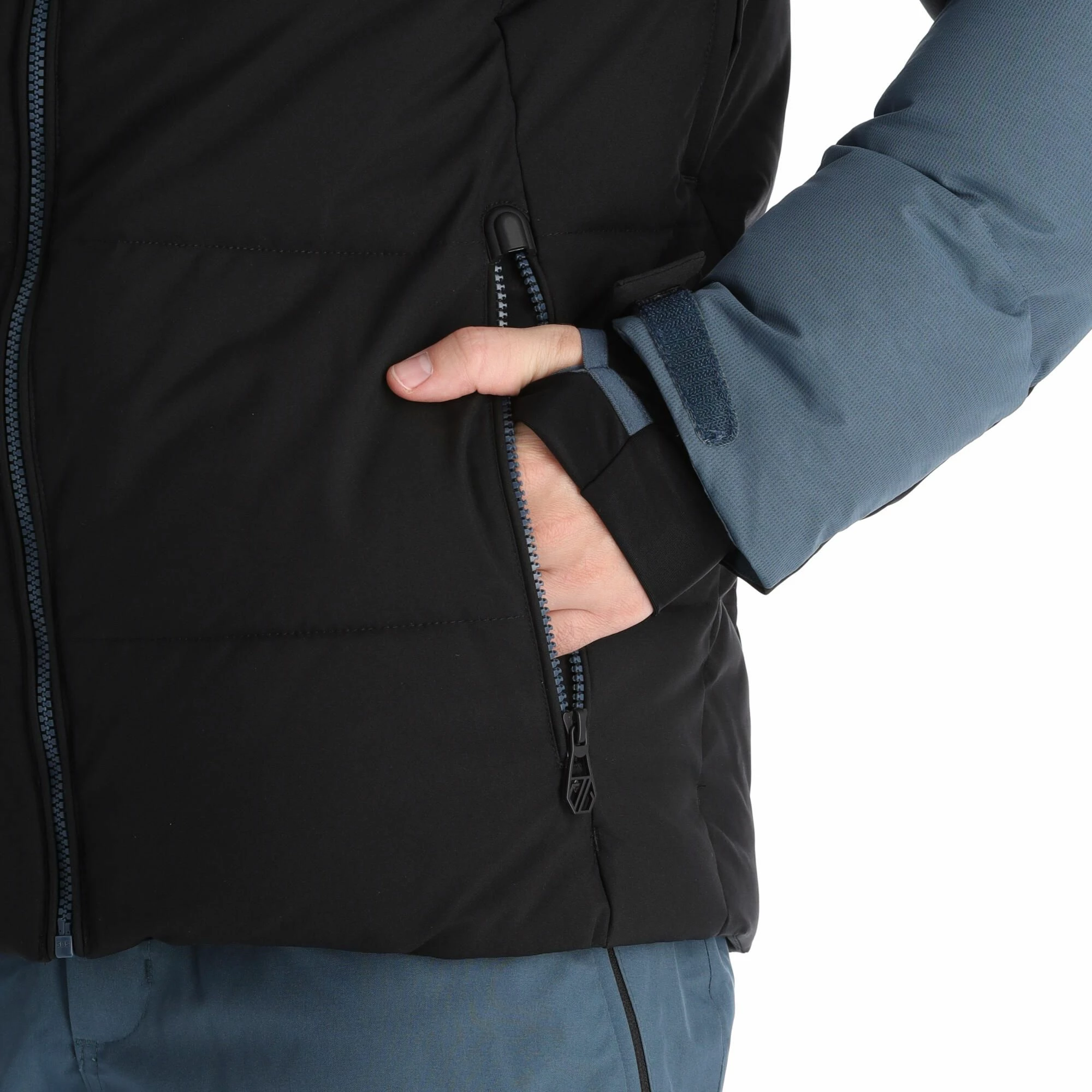 Dare2b, Denote II Ski-jas Heren Grijs, Zwart 13 Dare2b, Denote II Ski-jas Heren Grijs, Zwart - Afbeelding 11