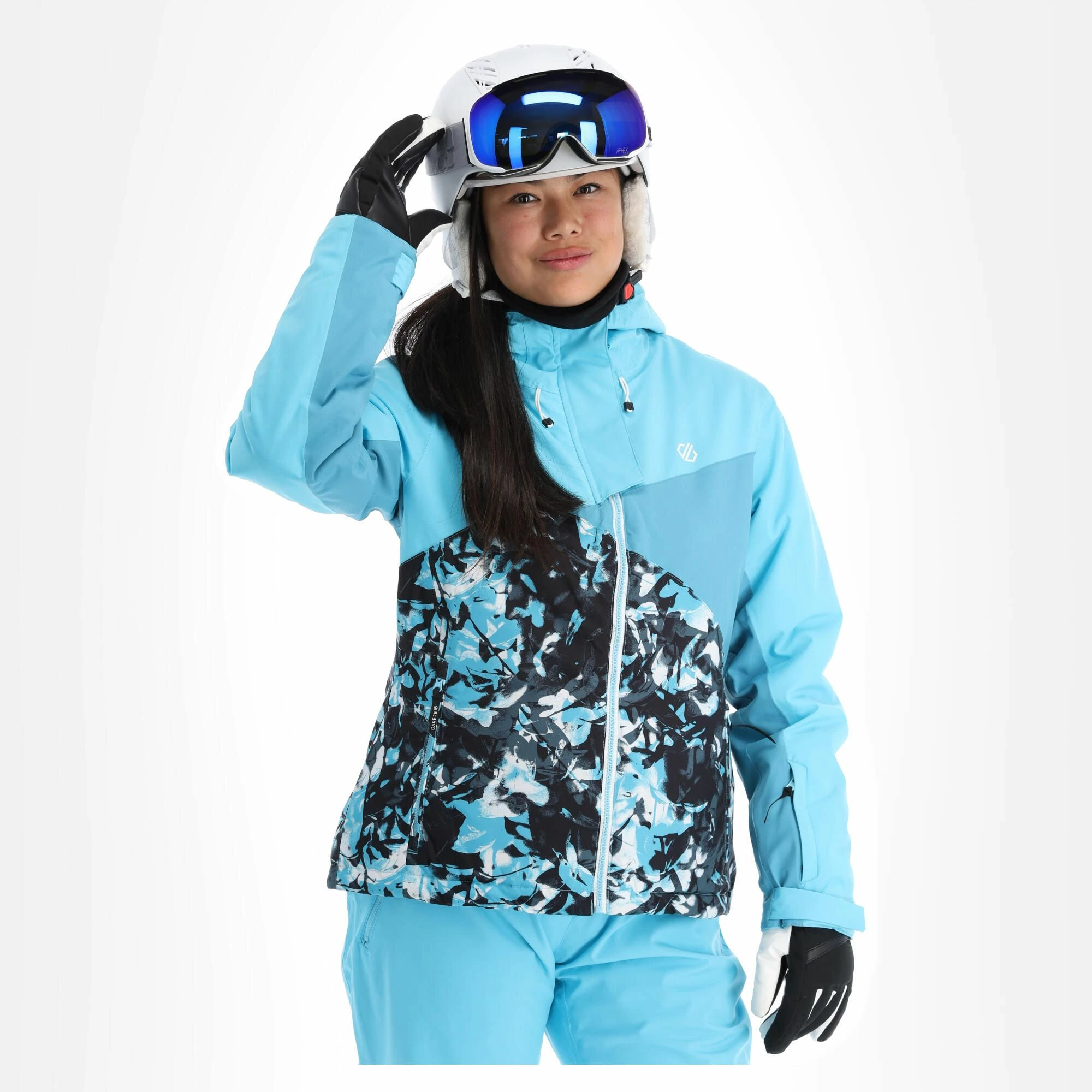 Dare2b, Determined Ski-jas Dames River Blauw 3 Dare2b, Determined Ski-jas Dames River Blauw