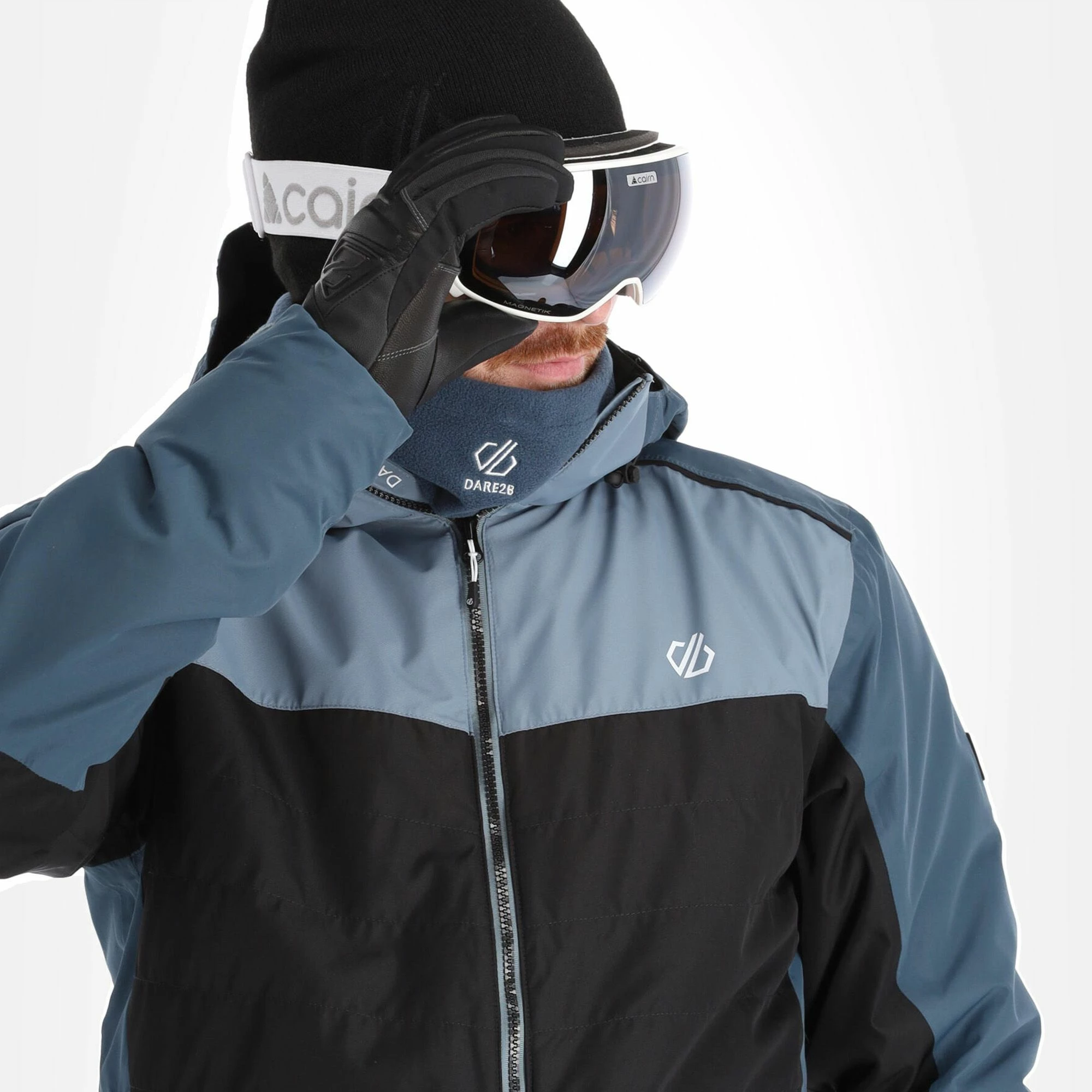 Dare2b, Embodied Ski-jas Heren Grijs, Zwart 7 Dare2b, Embodied Ski-jas Heren Grijs, Zwart - Afbeelding 5