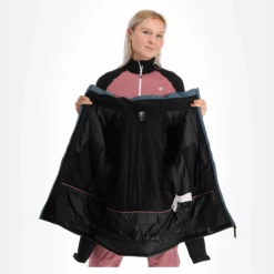 Dare2b, Enliven Ski-jas Dames Grijs, Zwart -XUEFENG EXTREME OUTFIT dare2b enliven aa jas gevoerd dames grijs zwart 22dare2154v4 BI 05