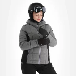 Dare2b, Expertise Ski-jas Dames Charcoal Grijs -XUEFENG EXTREME OUTFIT dare2b expertise aa jas gevoerd dames charcoal grijs 22dare2156v2 BI 04