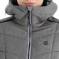 Dare2b, Expertise Ski-jas Dames Charcoal Grijs -XUEFENG EXTREME OUTFIT dare2b expertise aa jas gevoerd dames charcoal grijs 22dare2156v2 BI 07