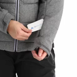 Dare2b, Expertise Ski-jas Dames Charcoal Grijs -XUEFENG EXTREME OUTFIT dare2b expertise aa jas gevoerd dames charcoal grijs 22dare2156v2 BI 08