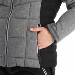 Dare2b, Expertise Ski-jas Dames Charcoal Grijs -XUEFENG EXTREME OUTFIT dare2b expertise aa jas gevoerd dames charcoal grijs 22dare2156v2 BI 13