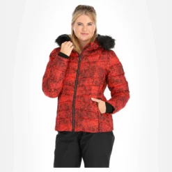Dare2b, Glamorize Ii Jkt Ski-jas Dames Seville Rood -XUEFENG EXTREME OUTFIT dare2b glamorize ii jkt ski jas dames seville rood AA20dar038a BI 02