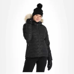 Dare2b, Glamorize III Ski-jas Dames Cire Petal Print Zwart -XUEFENG EXTREME OUTFIT dare2b glamorize iii aa jas gevoerd dames cire petal print zwart 22dare2159v3 BI 04