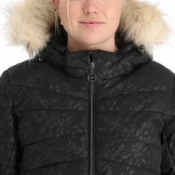 Dare2b, Glamorize III Ski-jas Dames Cire Petal Print Zwart -XUEFENG EXTREME OUTFIT dare2b glamorize iii aa jas gevoerd dames cire petal print zwart 22dare2159v3 BI 07