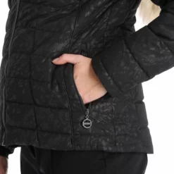 Dare2b, Glamorize III Ski-jas Dames Cire Petal Print Zwart -XUEFENG EXTREME OUTFIT dare2b glamorize iii aa jas gevoerd dames cire petal print zwart 22dare2159v3 BI 10